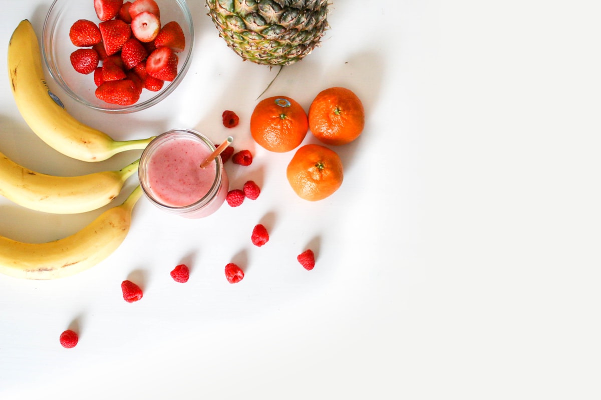 Calcium-rich dairy products and leafy vegetables
